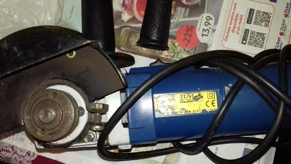 Flexuri defecte-EKA-115 și Winkelschleifer-2-bucăți