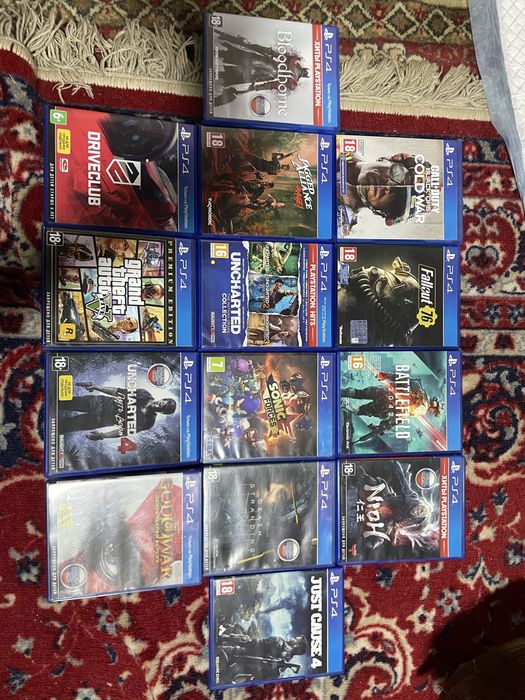 Диски плейстейшин 4