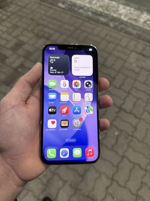 iPhone 12 PRO MAX 256 GB Gold 83% bateria