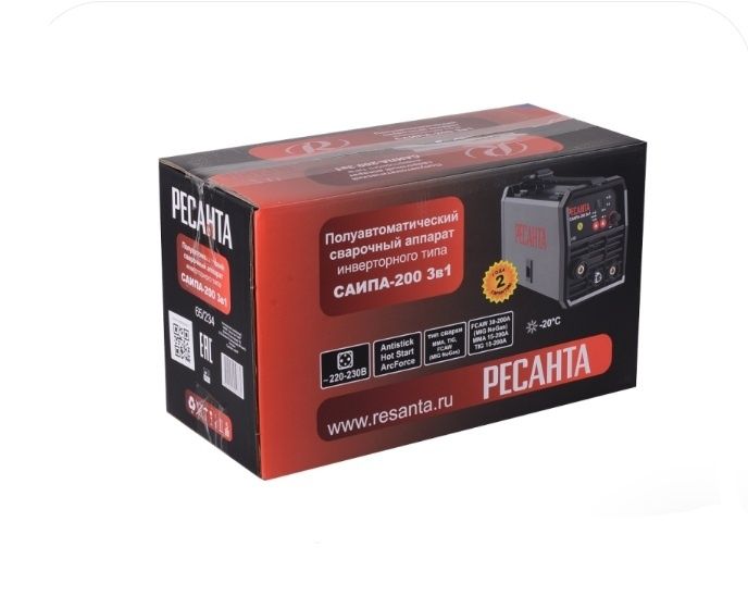 Сварочный полуавтомат САИПА-200 3в1 Ресанта