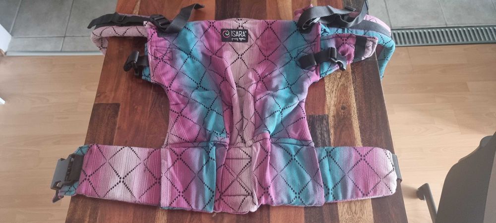 Marsupiu ergonomic Isara The One model Playing Mermaid+Protectie iarna