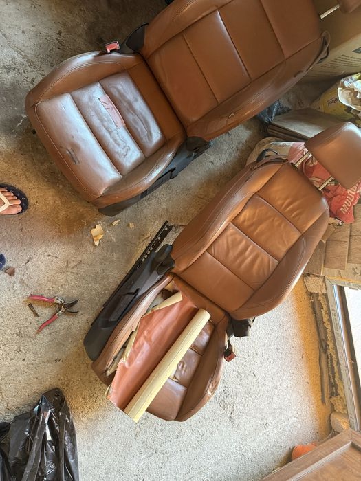 Interior piele Vw eos golf 5 jetta Volkswagen scaune visiniu rosu maro