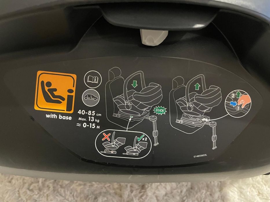 Scoica autoc cu isofix inclus MARBLE