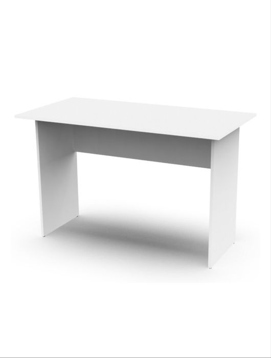 Стол компьютерный 120х60x75 см, белый