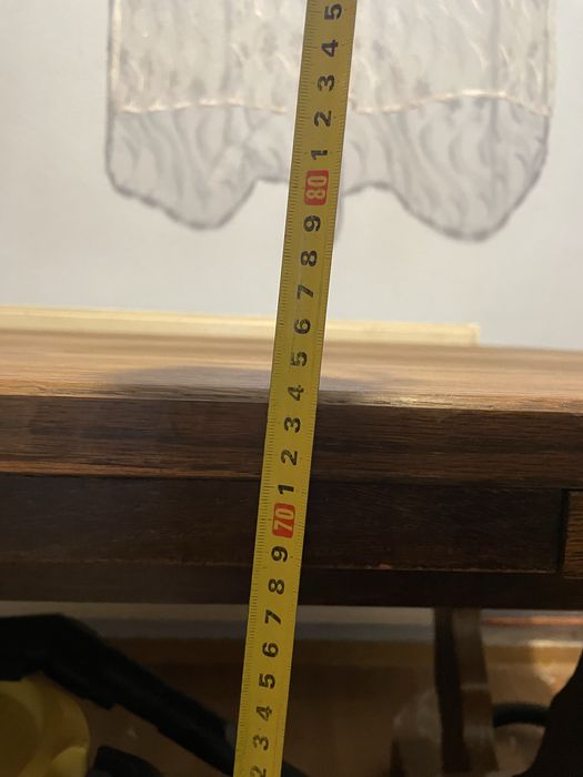 Vand masa extensibila din lemn masiv