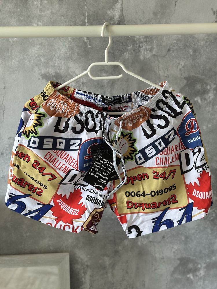 Pantaloni Dsquared2 Dsq sort baie plaja