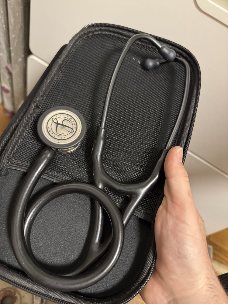 Stetoscop 3M Littmann cardiology 4 husa protectie