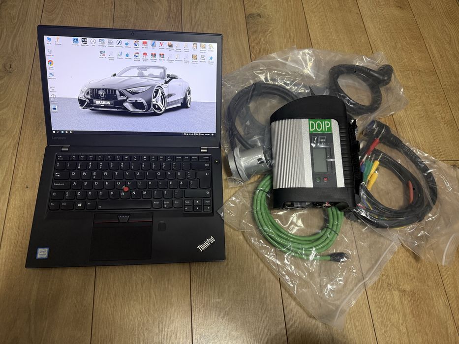 Tester/Diagnoza Star C4-DOIP Noua+Laptop Lenovo T470s  Xentry 09.2023
