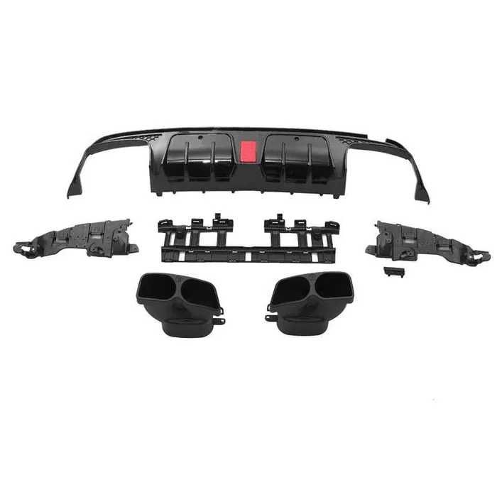 Дифузьор с накиници BRABUS OPTIK ЗА MERCEDES C-CLASS W205 / S205