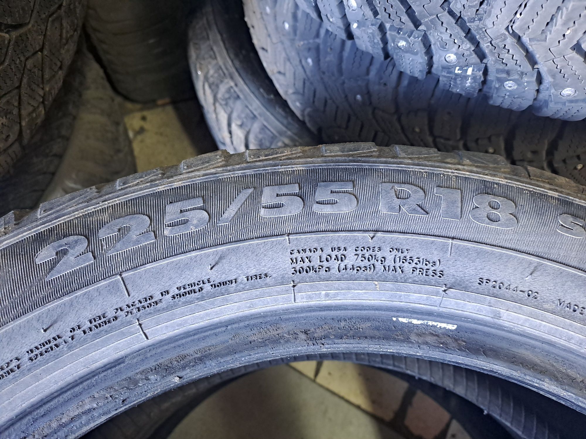 Резина 225/55 R18