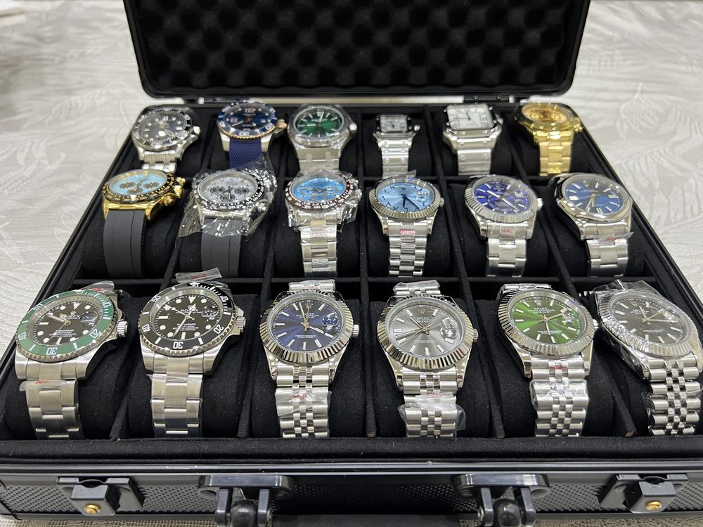 Rolex Daytona Datejust Audemars Piguet Cartier Omega Longines Patek