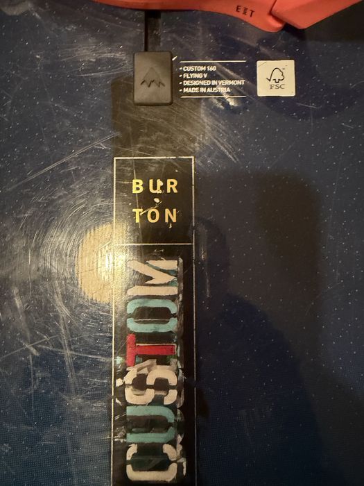 Placa de Snowbord Burton Custom Flying V 160cm