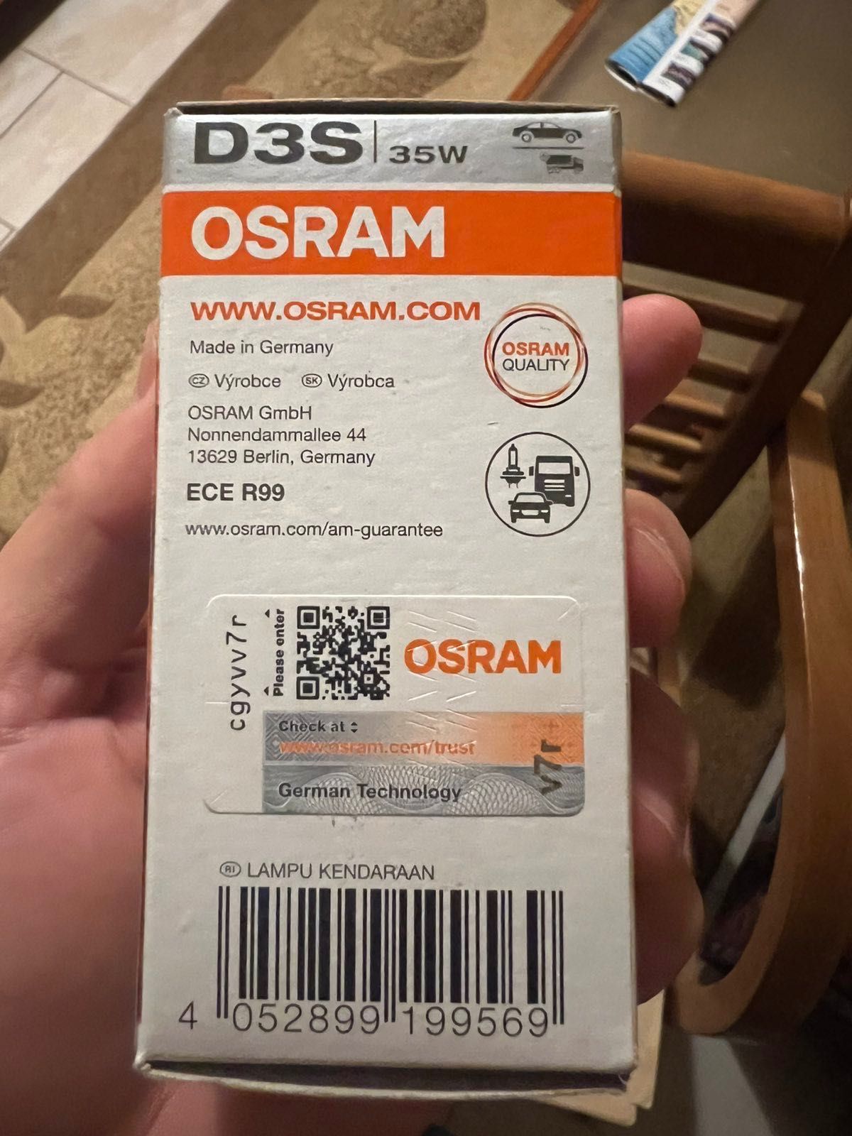 Osram d3s Крушки Оригинални