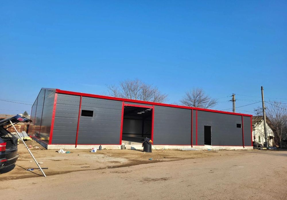 Vând hala metalica 20x28