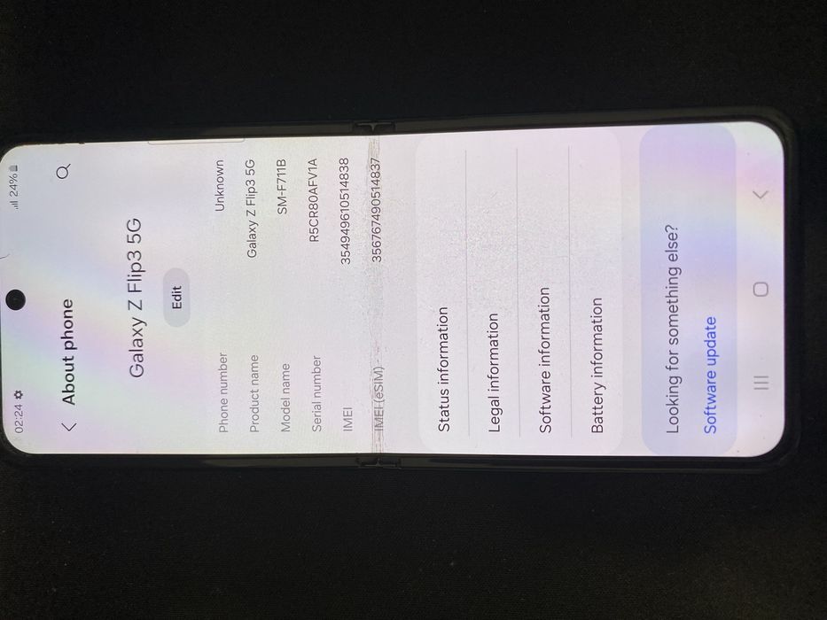 Samsung Galaxy Z Flip3 5G 256GB ID-haz150