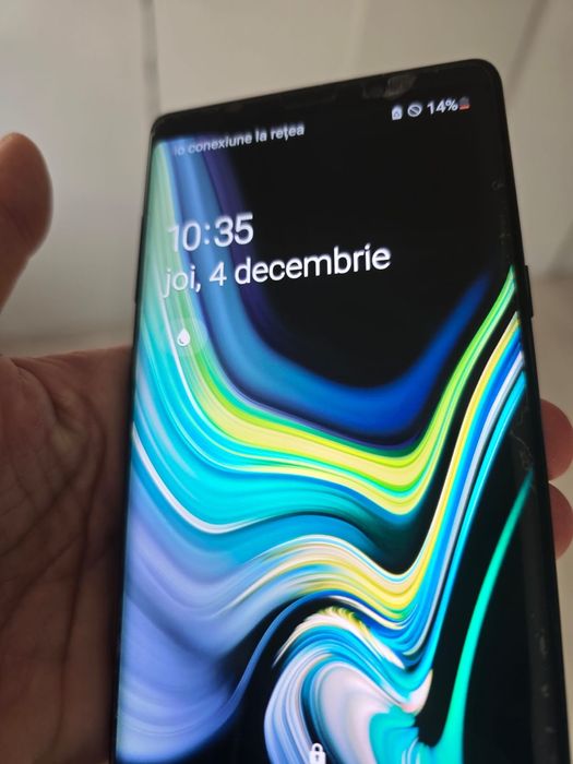 Samsung Note 9 cu stylus pen, incarca doar prin wi-fi (inclus)