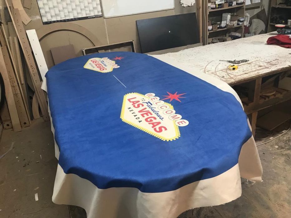 Printam postav pentru mese de poker in regie customizat (CT)