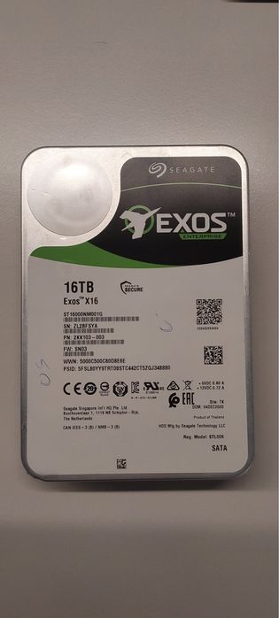 hdd 16tb / 18 tb - desigilate si testate 60buc