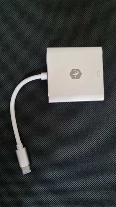 Joc. Convertor  USB-C - DisplayPort MST, dual 4K, 4K 30Hz, compat