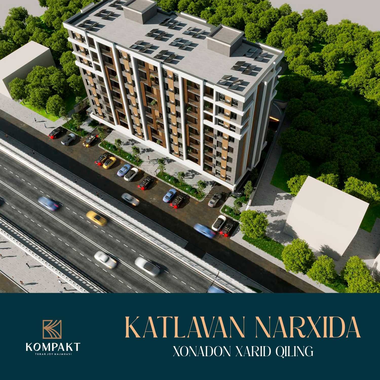 Yangiyo'lda puxta o‘ylangan, keng va shinam xonadonlar sotib oling