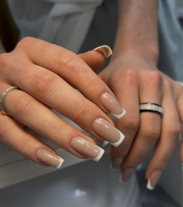 Маникюр наращивание ногтей модели