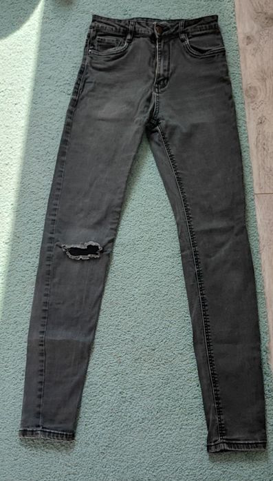 Blugi albastru și negri, 2 perechi