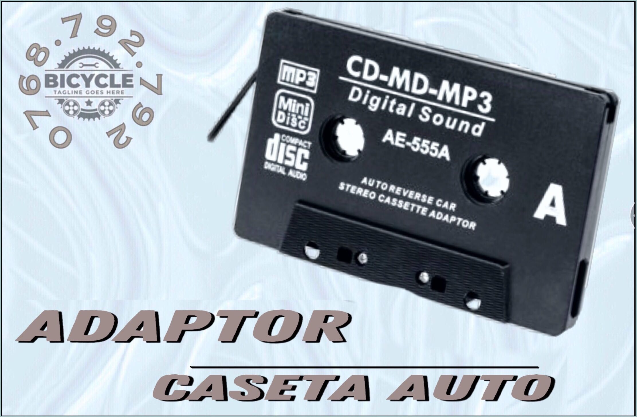 Adaptor caseta auto sau bluetooth