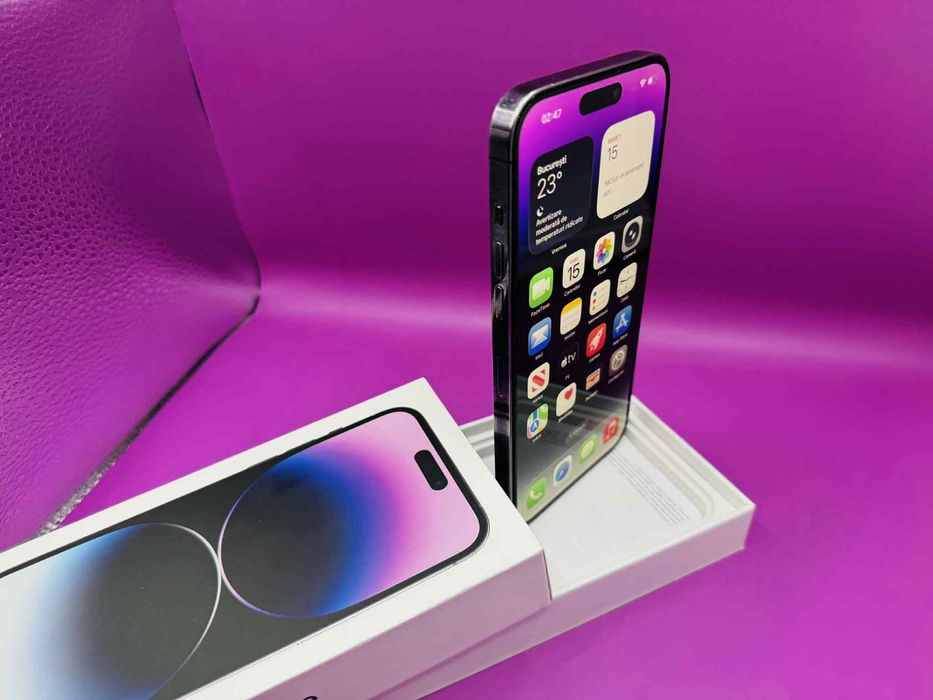 iPhone 14 Pro Max Purple 256GB impecabil