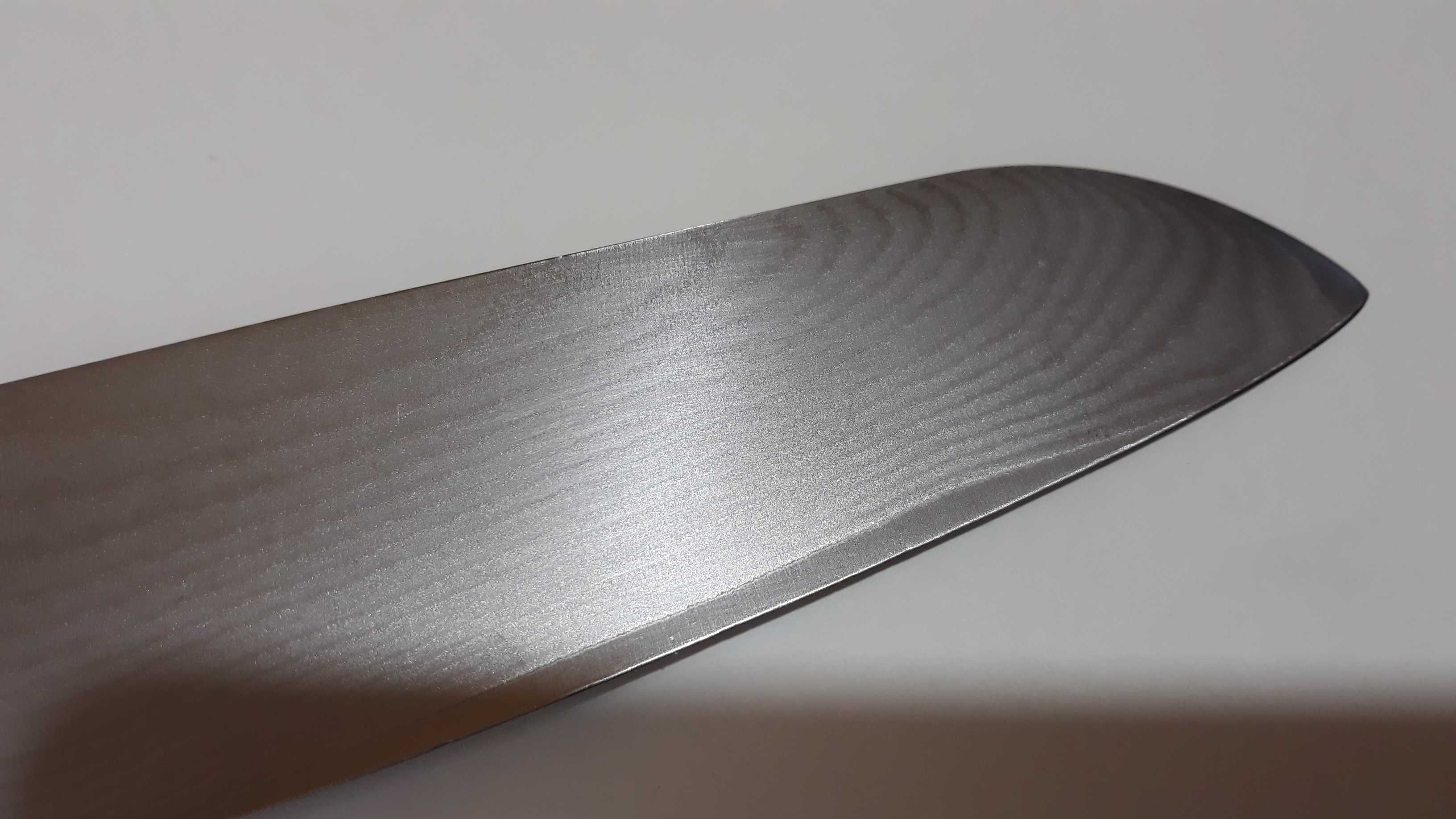 Cutit Santoku otel Damasc , Gehring Damastmesser Solingen , Bucatarie