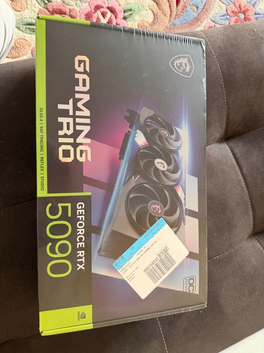 MSI GeForce RTX 5090 GAMING TRIO OC — Новая! Запечатанная!
