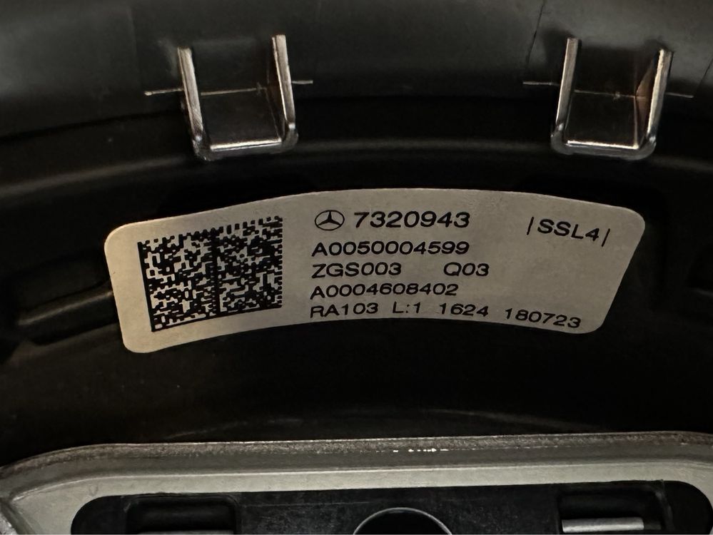 Volan + Airbag Mercedes A B C CLA CLS E GLA G