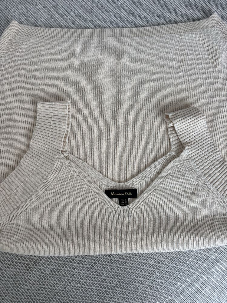 Massimo Dutti топове плетиво, коприна, лен