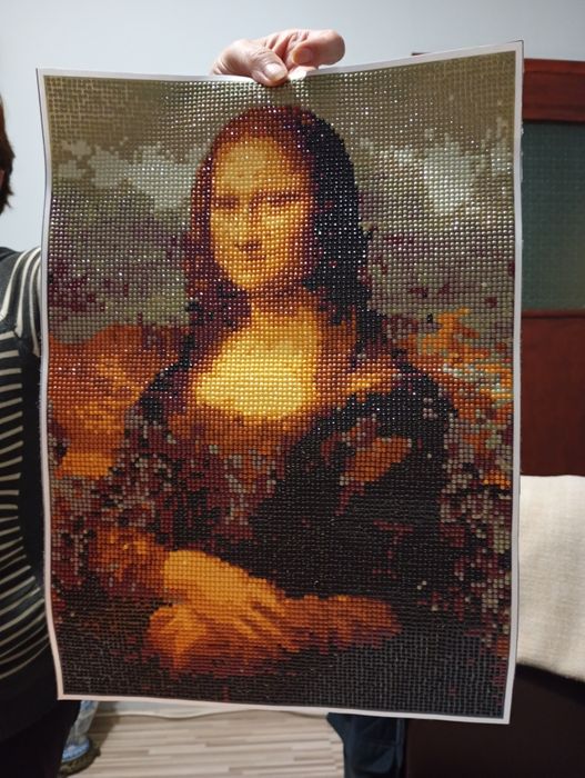 Диамантен гоблен  Мона Лиза