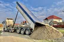 Vand/transport piatra sparta criblura nisip balast sort refuz de ciur