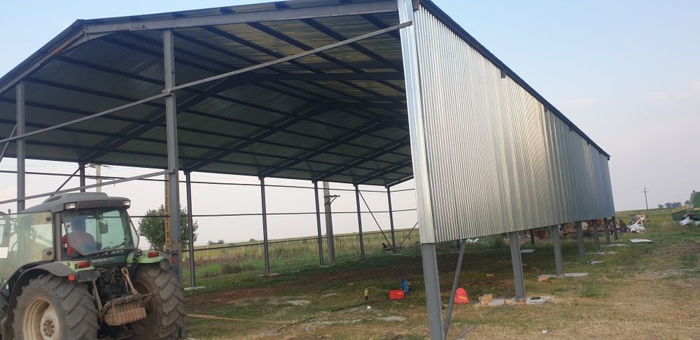 Vând confecții metalice ,hale ,structuri , căsuțe ,spaltori auto