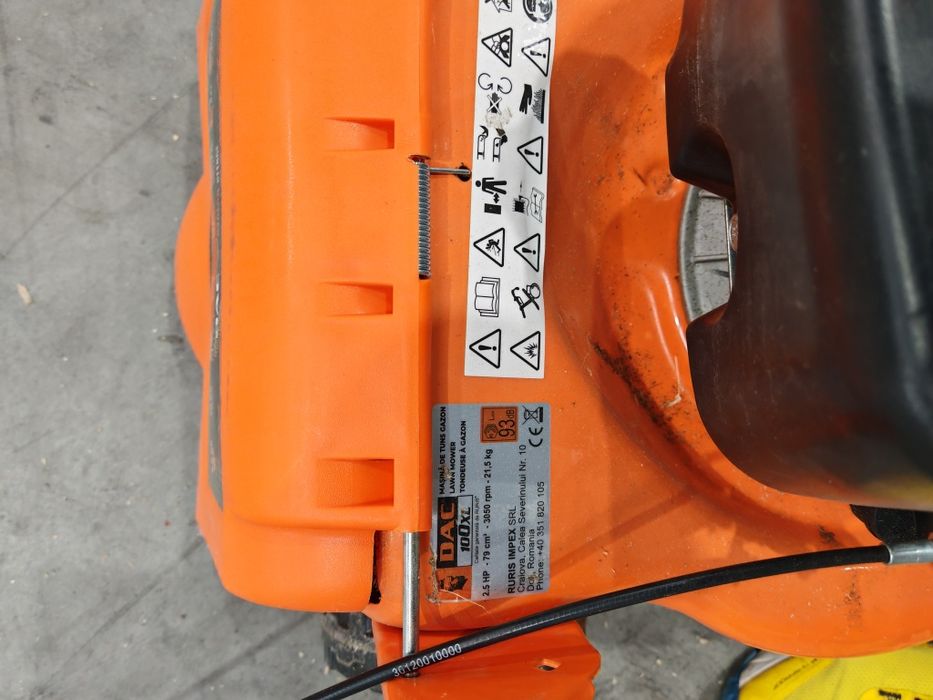 Masina de tuns iarba ruris dac 100 xl