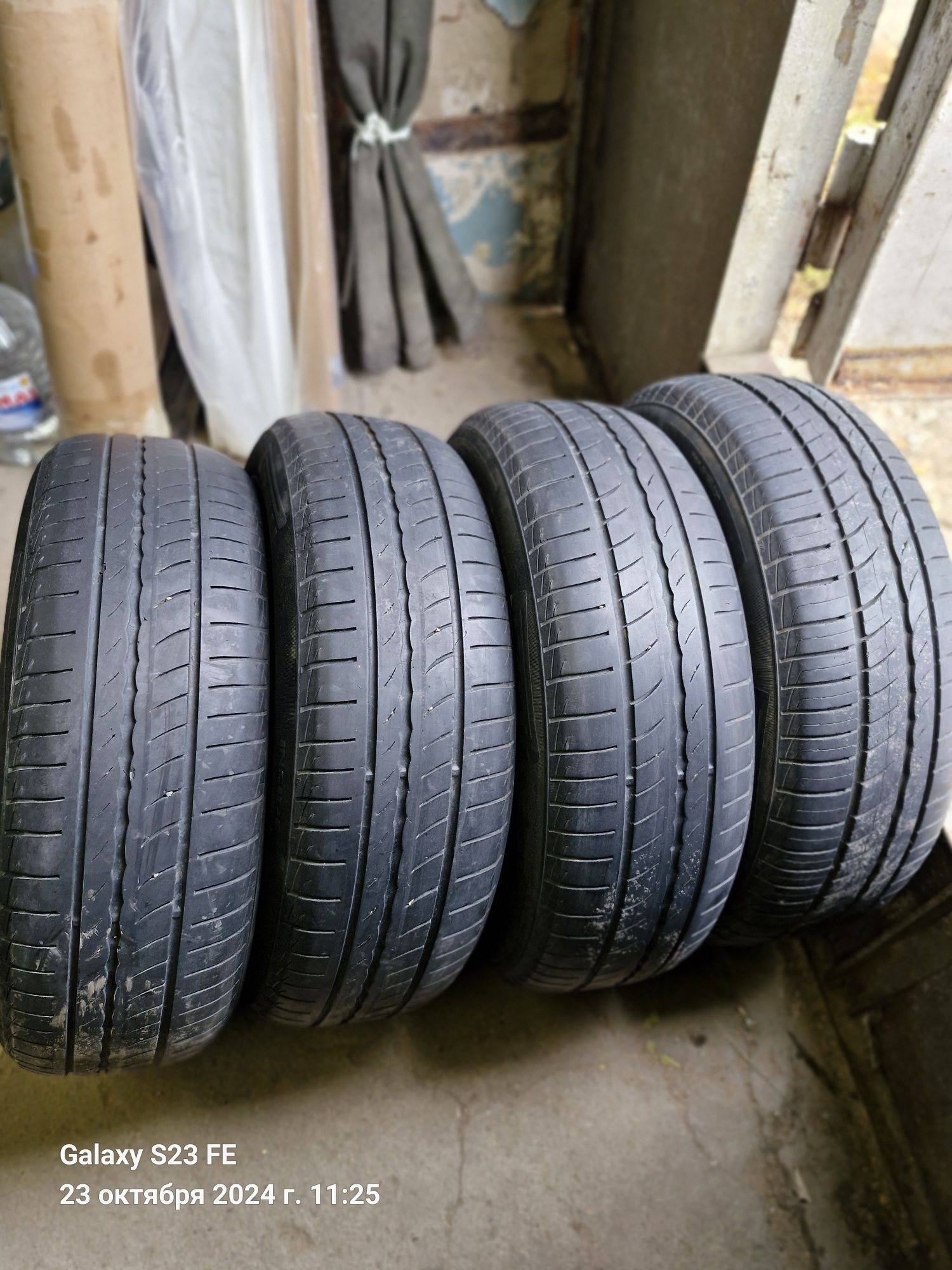 Шины летние б/у 185/65 R15 Pirelli