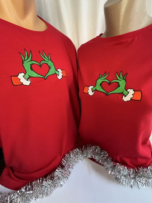 Коледни тениски “Сърцето на Гринч”