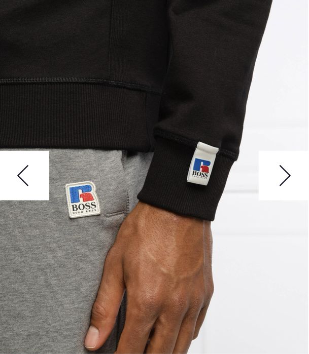 Суитшърт BOSS x Russell Athletic