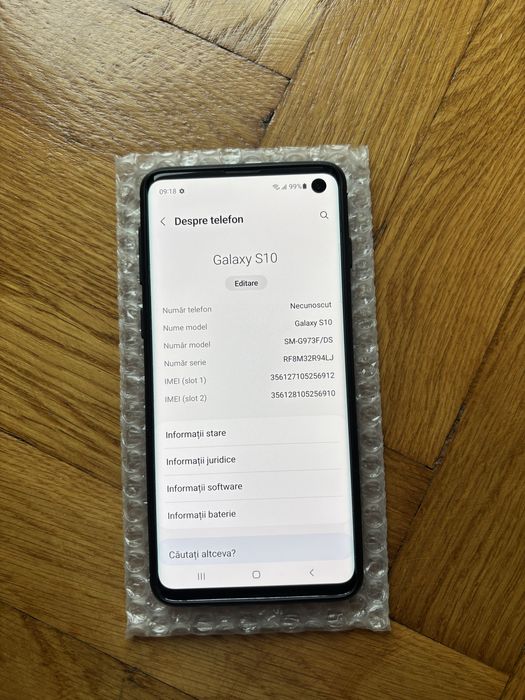 Samsung Galaxy S10 de 128 Gb Dual White