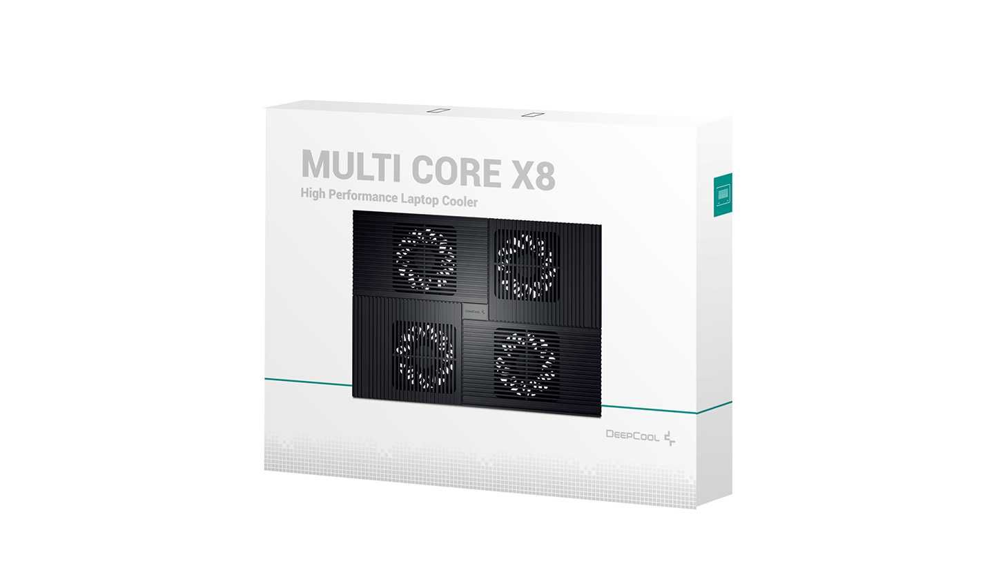 Охлаждающая подставка для ноутбука Deepcool MULTI CORE X8