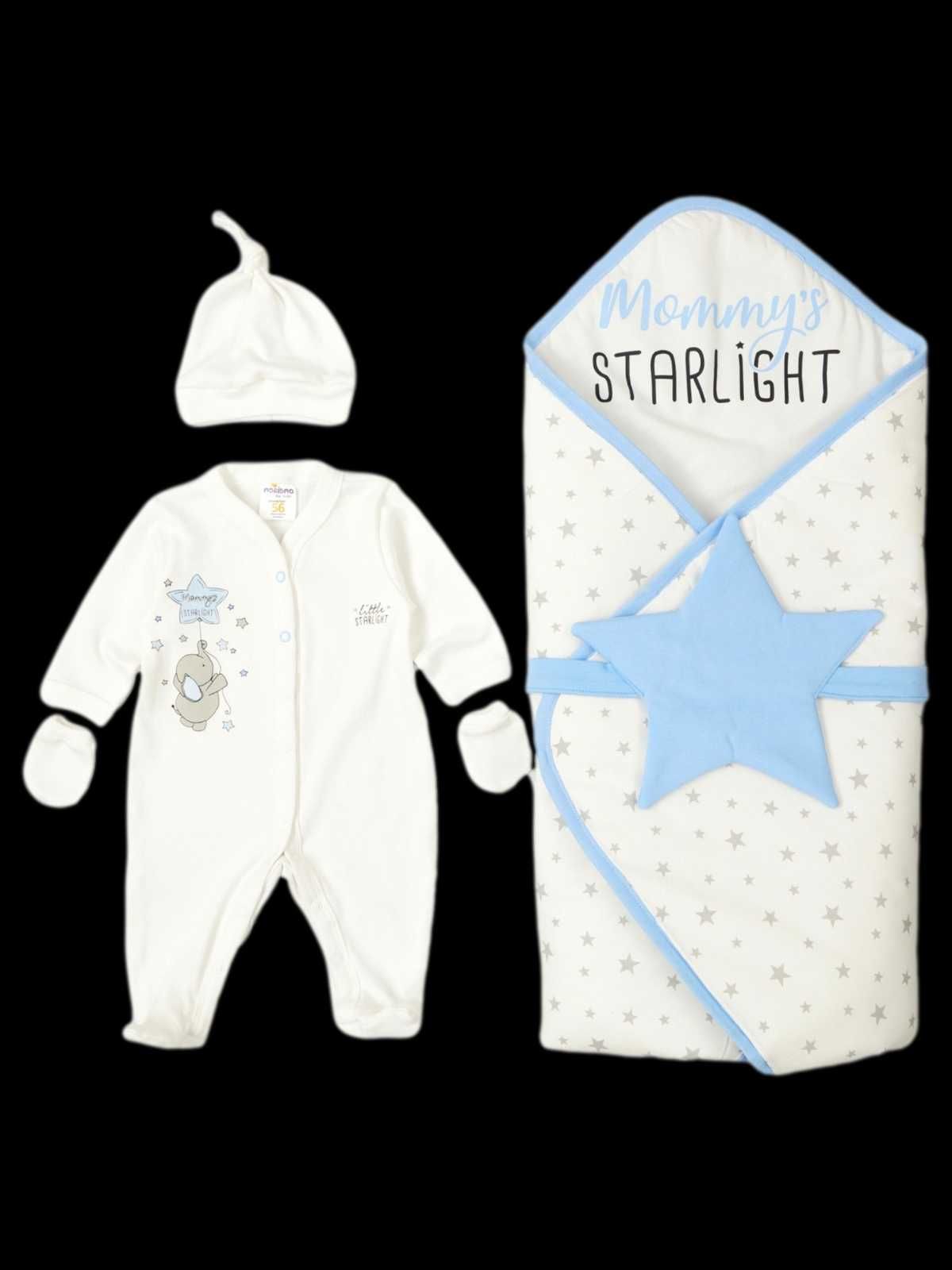 Бебешки комплект за изписване момче STARLIGHT