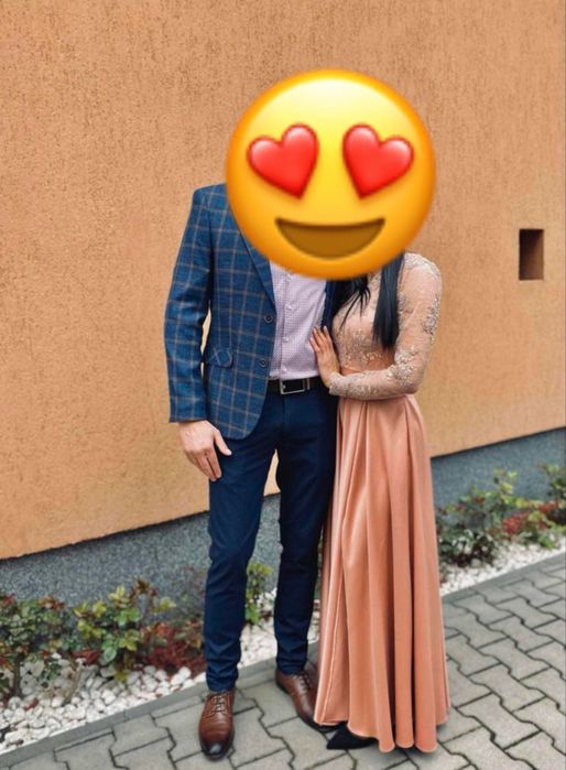 Rochie satin XS la nunta