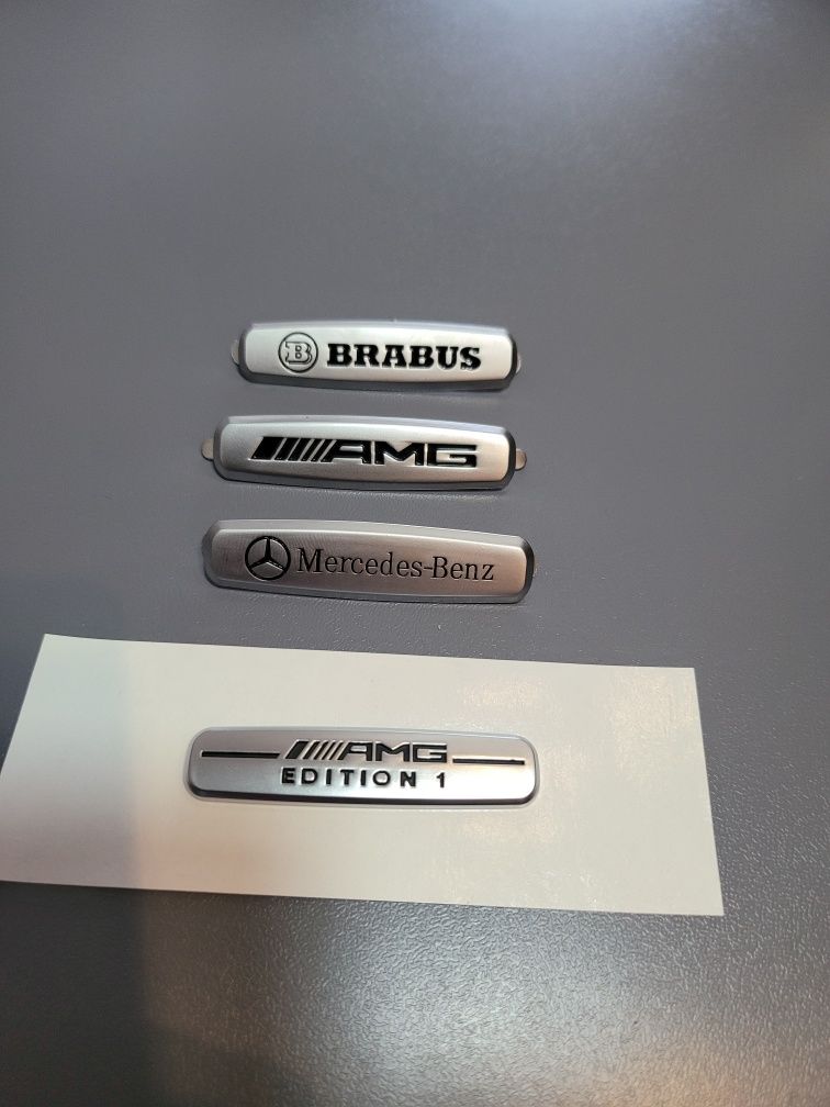 Емблема за седалки на Мерцедес Mercedes AMG Brabus