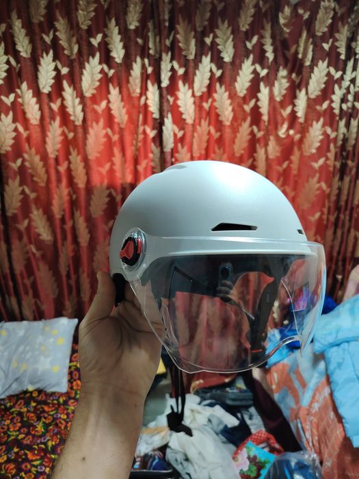 Мото скутер каска янги