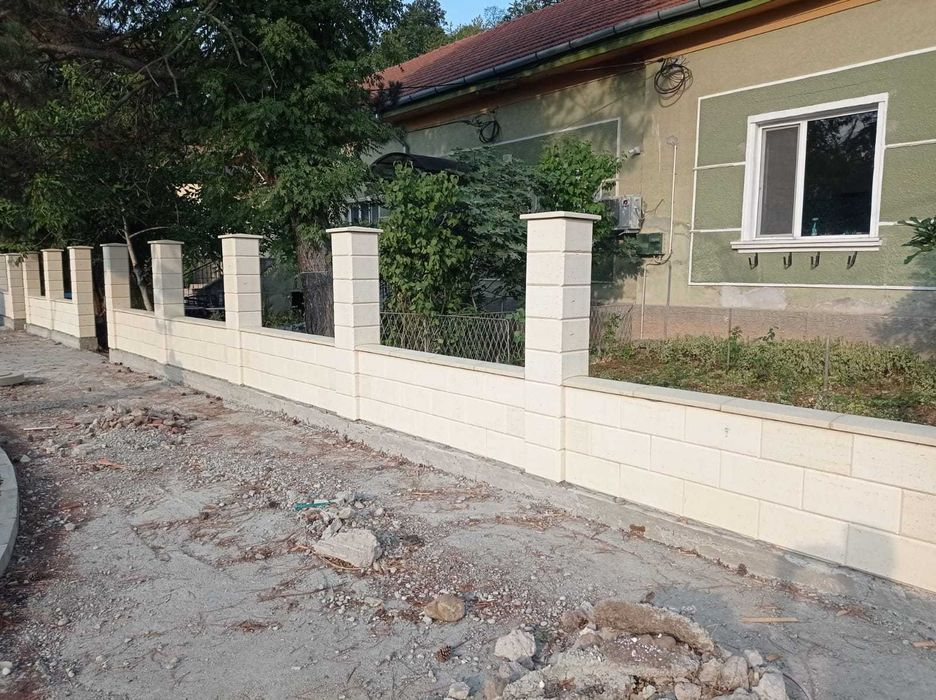 Bolțari gard 30x30 - 40x20 - 20x20 - diverse culori - texturi diferite