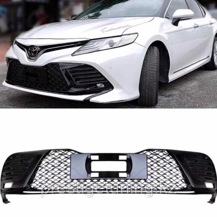 Решетка бампера центральная Toyota Camry 70