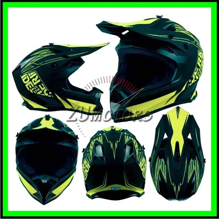 Casca Moto Atv Cross Enduro Downhill - WLT - M / L / XL