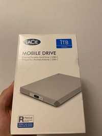Hard Disk Extern LACIE Mobile Drive 1TB Nou si SIGILAT