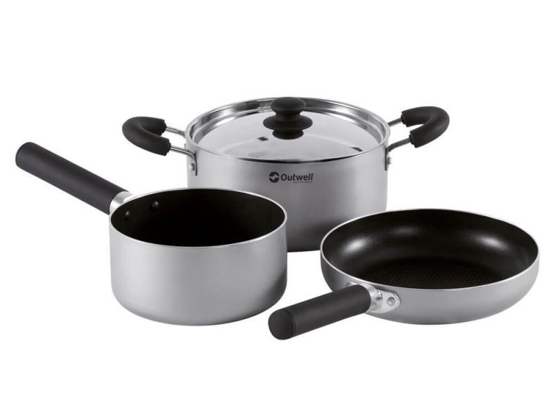 Комплект съдове за готвене за къмпинг Outwell Feast Set M